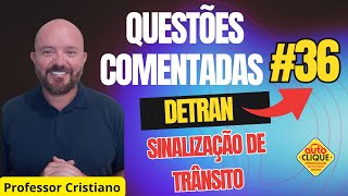 QUESTÕES COMENTADAS DETRAN  ANALISANDO QUESTÕES DE PROVA 35 simuladodetran provadetran [upl. by Euqinorev]