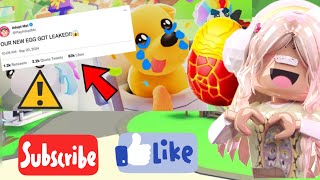 Adopt Me NEW EGG LEAKEDHeres what happened 😱KinqBloxGamer [upl. by Tserrof]