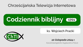 Codziennik biblijny Słowo na dzień 10 listopada 2024 r [upl. by Llemej]