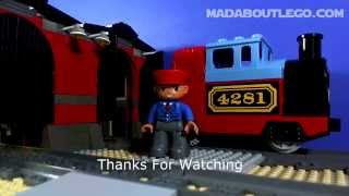 LEGO My First Train 10507 Duplo Steam Train [upl. by Aynotan897]