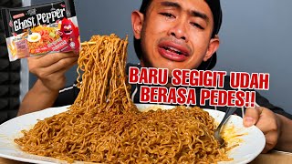 MUKBANG MIE GHOST PEPPER TERPEDAS DI INDONESIA [upl. by Casia]