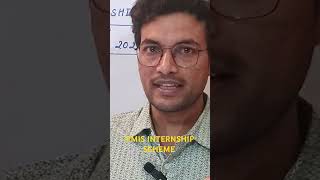 PMIS INTERNSHIP SCHEME  pmis viralshorts shortsfeedshortvideo [upl. by Shererd]