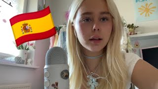 ASMR in SPANISH 🇪🇸💕I tried again [upl. by Eelarbed]