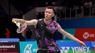 LEE Zii Jia Vs Koki WATANABE  BWF Badminton Arctic Open 2024 MS Quarter Final Live Updates [upl. by Nyrrad853]