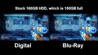 Borderlands 2  Loading Times Disc vs Digital [upl. by Lammond]