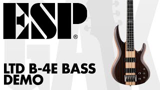 ESP  LTD B4 E NS Demo at GAK [upl. by Donny]