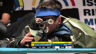 50m Mens Rifle 3 Positions final  Munich 2013 ISSF World Cup [upl. by Ahsekin]