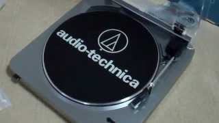 AudioTechnica ATLP60 Turntable Unboxing [upl. by Heater]