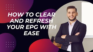 HOW TO REFRESH AND CLEAR YOUR EPG WITH EASE FORMULER [upl. by Llennaj]