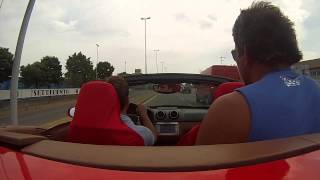 Ferrari california crash Testdrive em Maranello [upl. by Asilram]