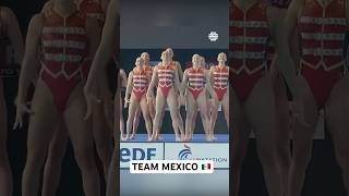 🇲🇽MEXICO🇲🇽 claim Gold Medal in the Team Tech event 🎶 ArtisticSwimming roadtoparis2024 [upl. by Cobbie386]