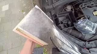 Air filter change VauxhallOpel Meriva B [upl. by Laitselec315]