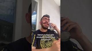 Babam kurban etini akrabalara dağıtmaya yollamıştır 😁 shorts [upl. by Everest]