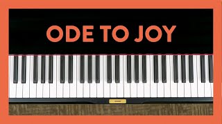 How to Play quotOde to Joyquot on Piano  Hoffman Academy Piano Lesson 78 [upl. by Airdna]