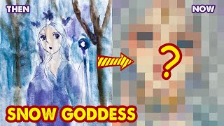 How To Draw Goddess Of Snow  Huta Chan [upl. by Dincolo54]