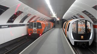 Glasgow subway old and new stock [upl. by Htur]