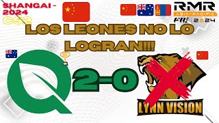 LYNN VISION NO LO LOGRA y FLYQUEST CLASIFICA AL MAJOR SHANGAI 2024 CS2 [upl. by Lillie]