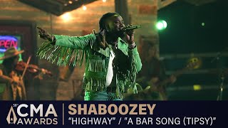 Shaboozey – “Highway”  “A Bar Song Tipsy” medley  Live at CMA Awards 2024 [upl. by Hajed]