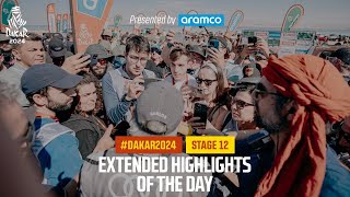 Extended highlights of Stage 12 presented by Aramco  Dakar2024 [upl. by Dario]