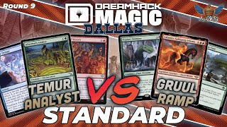 Temur Analyst vs Gruul Ramp  MTG Standard  Dreamhack Dallas Regional Championship  Round 9 [upl. by Valerio]