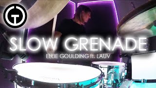 Slow Grenade  Ellie Goulding ft Lauv Light Up Drum Cover [upl. by Enovi756]