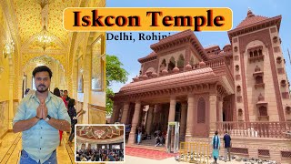 ❤️ Iskcon Temple 😍 Recently Open In Rohini  Delhi  Location  Timing  VirajThakur [upl. by Leirum689]