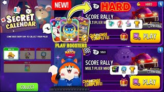 Collect Secret Calendar 📆 2 Solo HARD Score Rally Multiplier MadnessRainbow 18500 and 30000 [upl. by Bazar676]