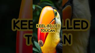 Meet the keelbilled toucan 🌈 With its vibrant beak and playful nature must see naturedaily [upl. by Keverne]