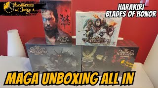 HARAKIRI Blades of Honor El gran esperado del año MEGA UNBOXING ALL IN [upl. by Ainesey]