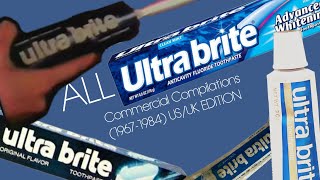 All Ultra Brite Toothpaste Commercials 19671984 USUK Edition [upl. by Hartzell]