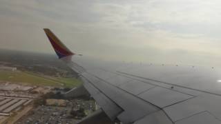 Southwest Airlines 737700 Flight 2801 Takeoff From DAL [upl. by Enneirdna]