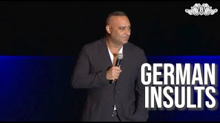 Russell Peters  German Insults [upl. by Meerak]