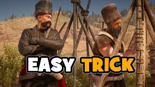 Easy Trader Resupply with this Trick in Red Dead Online [upl. by Andris506]