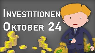 Mein DepotUpdate Oktober 2024 Welche Aktien und ETFs ich gekauft habe [upl. by Sill10]