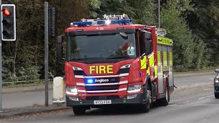 ERLP1 Responding Norfolk Fire amp Rescue Service [upl. by Pastelki]