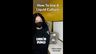 How to Inoculate Sterile Mushroom Substrate with a Liquid Culture  mycologist Allison Mazer [upl. by Noira]