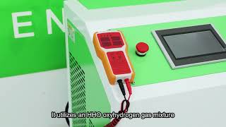 Okay Energy HHO Car Engine Decarbonizing Machine Carbon Cleaner [upl. by Yborian]