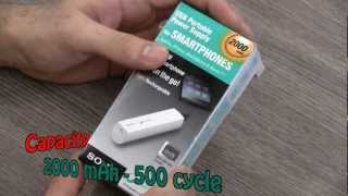 Sony Cycle Energy Rechargeable USB Battery Stick 2000 mAh Review  iGyaan [upl. by Roger999]