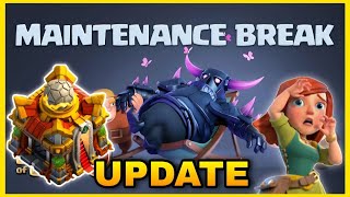 🔴Maintenance Break Live 🤗 TOWN HALL 16 Is Here🤩 COC Live  COC Update Today  Game Not Opening [upl. by Evered624]