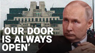 MI6 spy chief Russians invited to ‘join hands’ with MI6 [upl. by Hagan451]