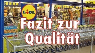 Einkauf im Lidl  Qualität amp Preis  Leistung mein Fazit [upl. by Hsirap]