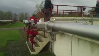 Huizen citys waste water treatment  the Netherlands [upl. by Hildegaard880]