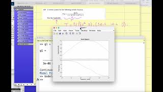 How to find the bandwidth of a transfer function using the Body plot problem number 10 chapter 4 [upl. by Kassab125]