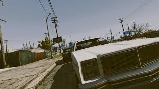 GTA V car chase 1980s [upl. by Griffie]