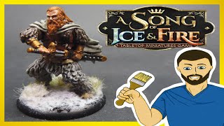 HOW TO PAINT Tormund Giantsbane A Song of Ice and Fire [upl. by Gapin]