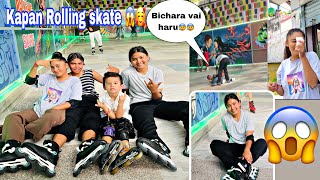 FINALLY KAPAN SKATING PUGIYO😱Sanjana❤️Tharuvlog🥀 [upl. by Adnalor147]