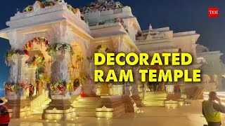 Watch Aweinspiring craftsmanship of Ayodhya Ram Mandir  Ram Lalla Consecration Ceremony [upl. by Kronfeld]