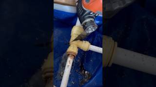 Leaking plastic pipe fitting howto diy ytool shortsfeed Aasmr asmrvideo subscribe tools [upl. by Colfin]