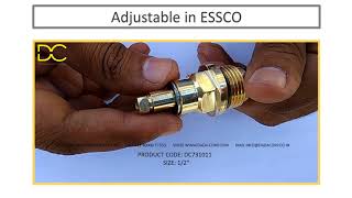 ESSCOBRASS CARTRIDGE SPINDLE VALVE REPAIR LEAKY TAP REPLACE DRIPPING amp STOP LEAKAGE DC731011 [upl. by Norri694]