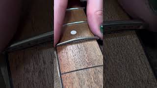 How to refret guitar [upl. by Nurat]